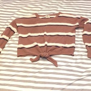Crop sweater